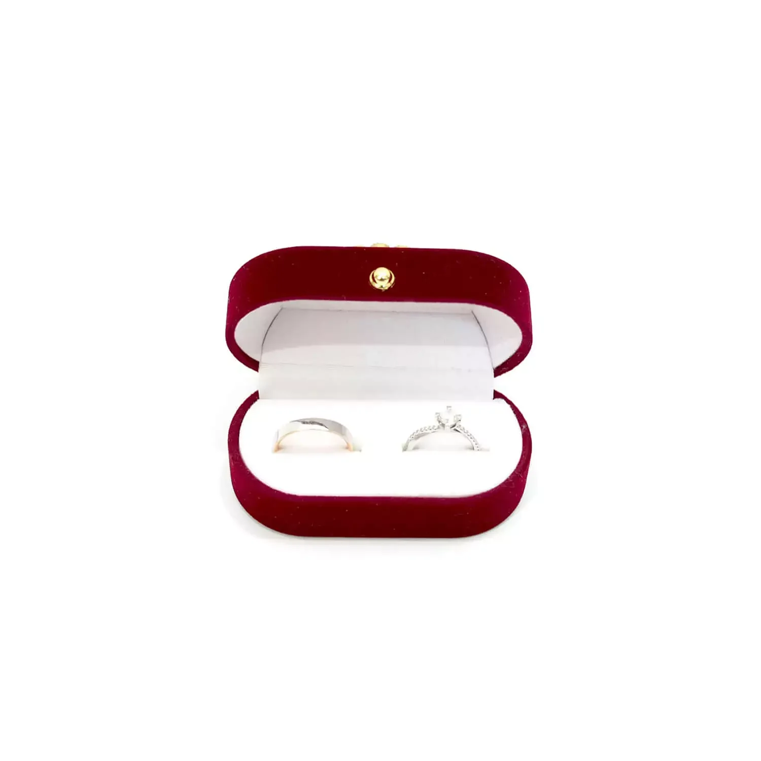 quinlynn ring box red opening front view