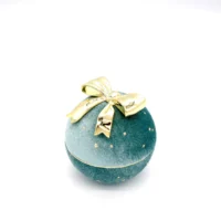 Aurora Ring Box in Light Green Side View