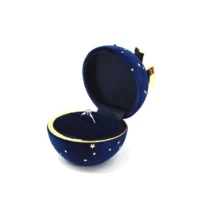 aurora ring box blue opening right side view