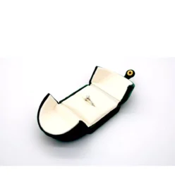 bijou ring box green top side view