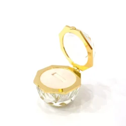 christal ring box gold right side view