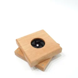 mason ring box opening side view