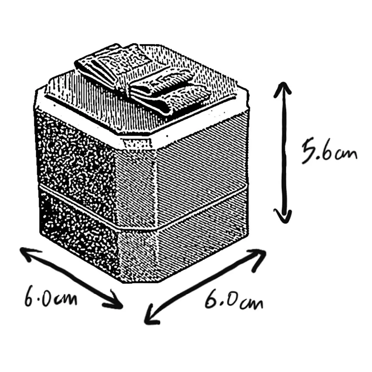 blanche ring box dimensions