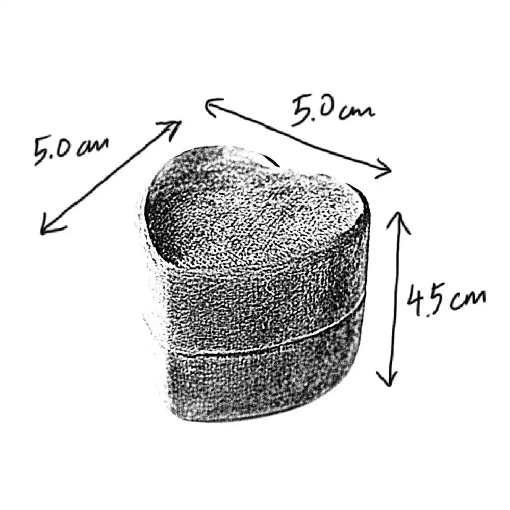 Vera Ring Box Dimensions