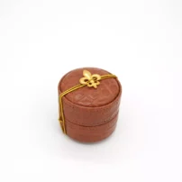 mabel ring box in crocodile design type B