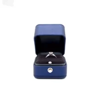 royce ring box in blue opening