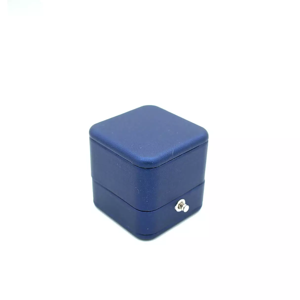 royce ring box in blue left side view