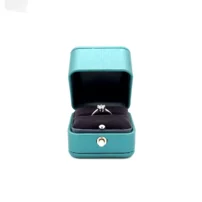 royce ring box in green opening