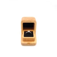 bexley ring box in khaki brown opening