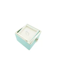 rhodon ring box in turquoise with ring reveal