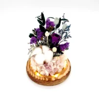Bliss Flower Dome in Purple
