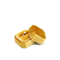 Vander Ring Box Gold 1 Ring Slot