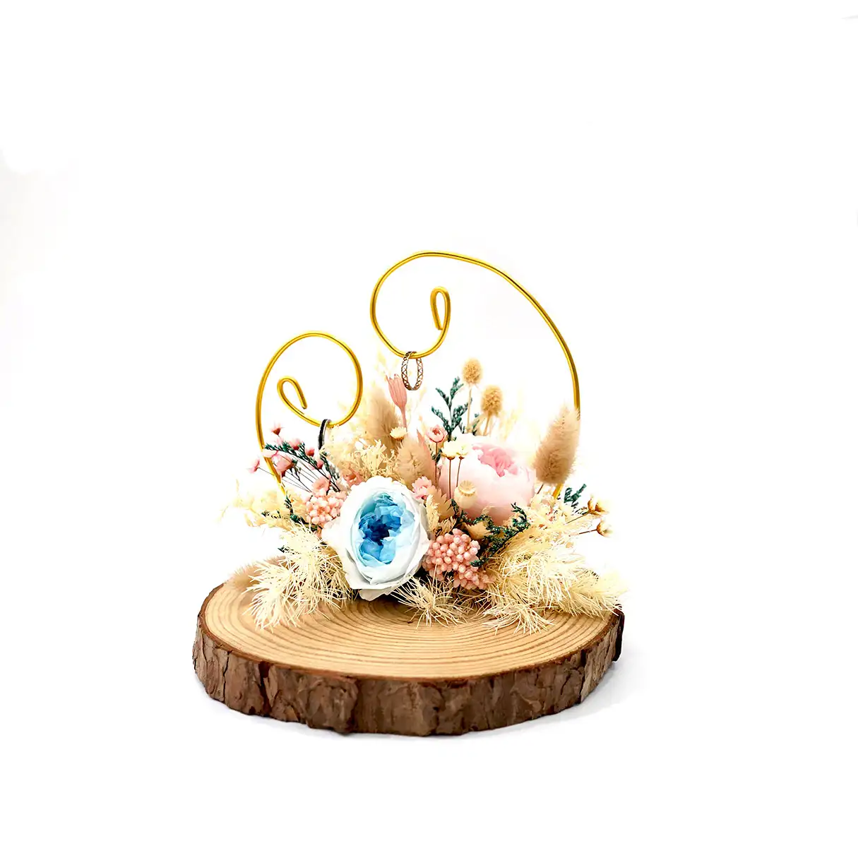faye floral stand for ring display