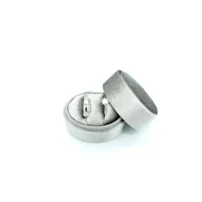 veda ring box in grey 2 double ring slots